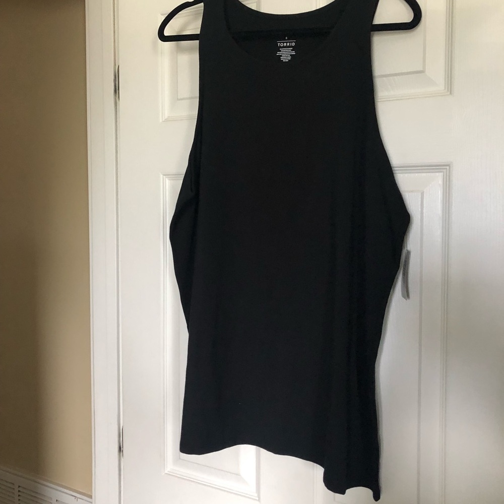 Torrid Black Foxy Tank Top Size 5 NWT!